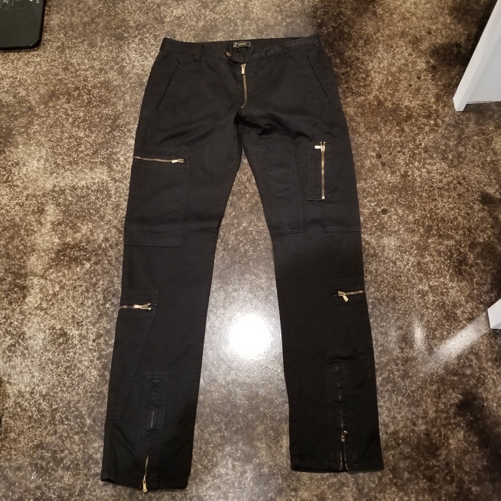 Versace black pants